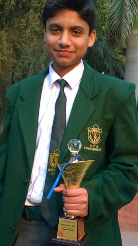 Spell Bee Winner- Shrayansh K Gupta Spell Bee Winner- Shreyansh K Gupta