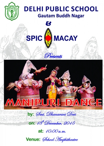 SPIC MACAY-Manipuri dance